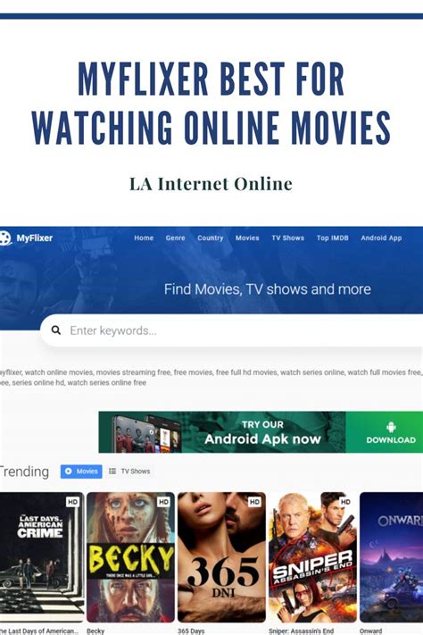 MyFlixer – Watch Free Movies Online on MyFlixer.